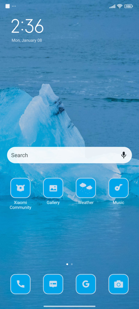 ice berg screenshot