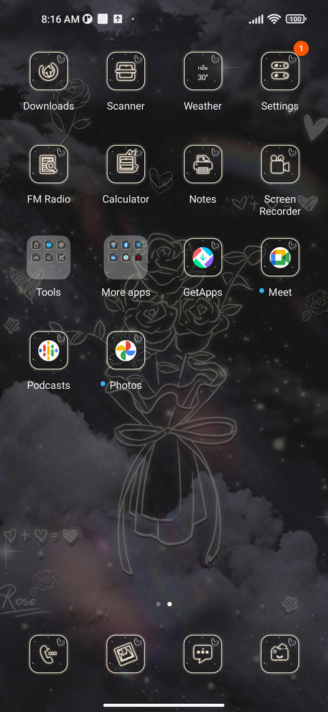 bouquet screenshot
