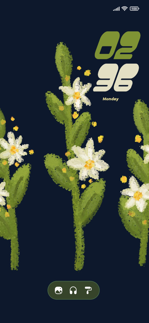 Pastel Leafs screenshot
