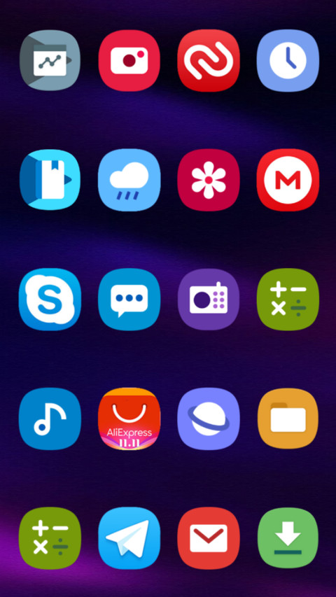 One UI DARK_DWM19 screenshot