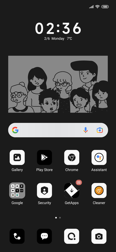 Minimalist cartoon screenshot