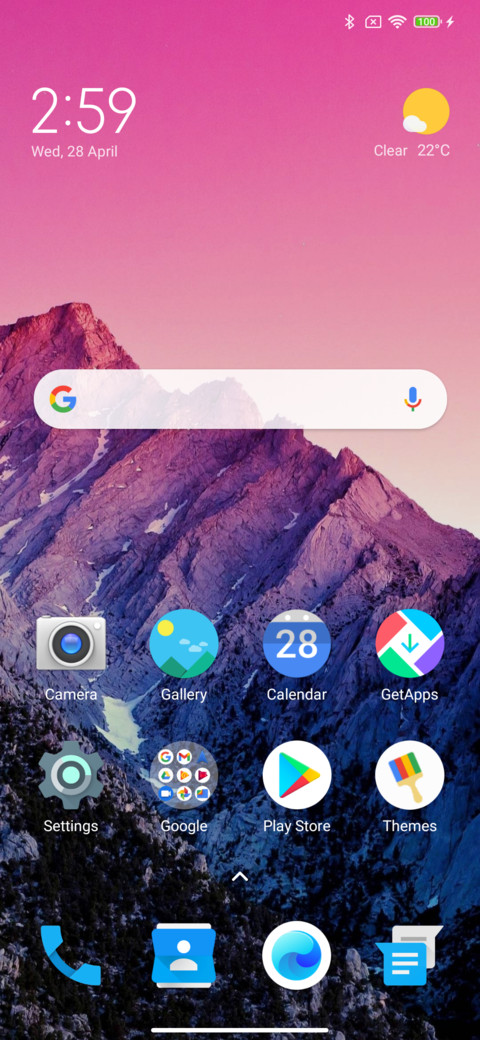 Nexus 5 screenshot