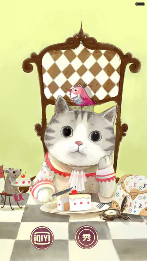 萌猫集合（ios全面锁屏+5自由桌面） screenshot