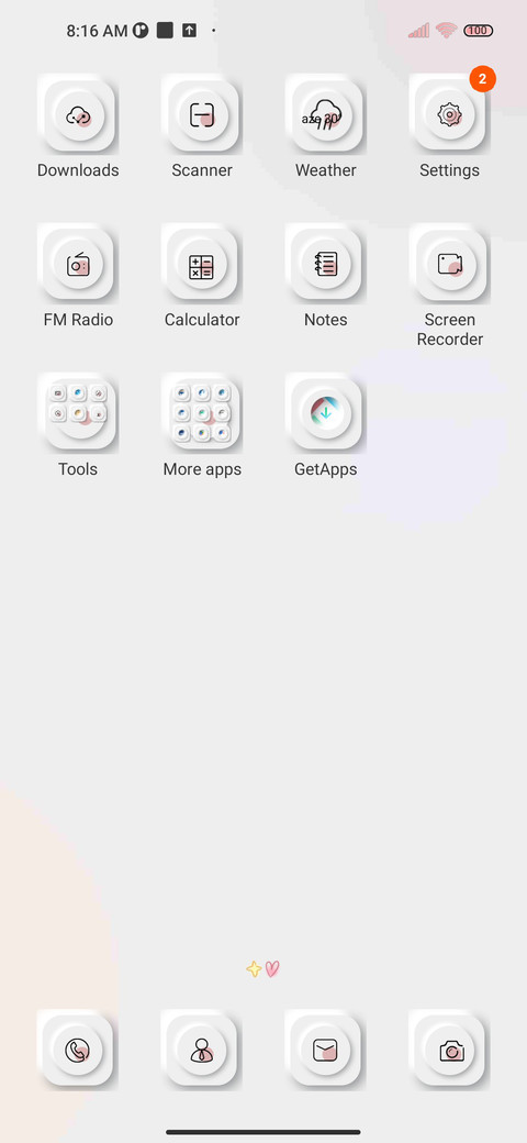 Two-pattern puppy screenshot