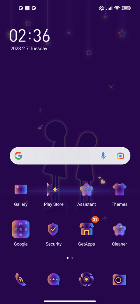 Neon love screenshot