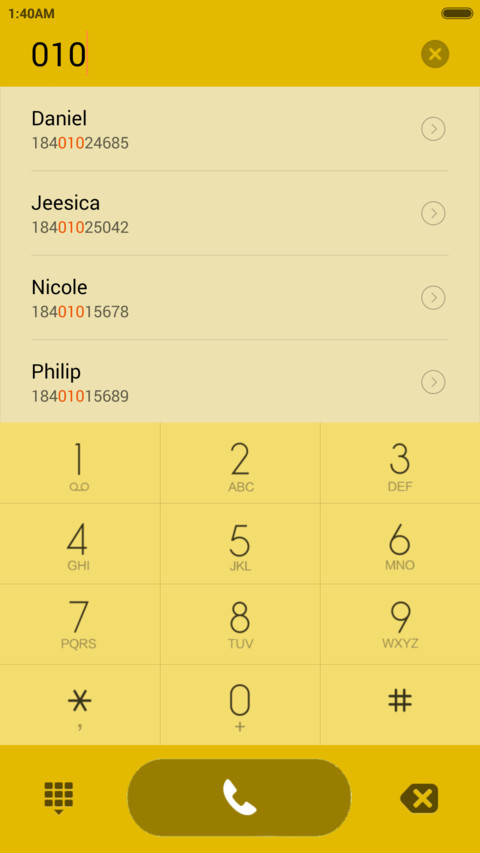 IN Gold Mosaic screenshot