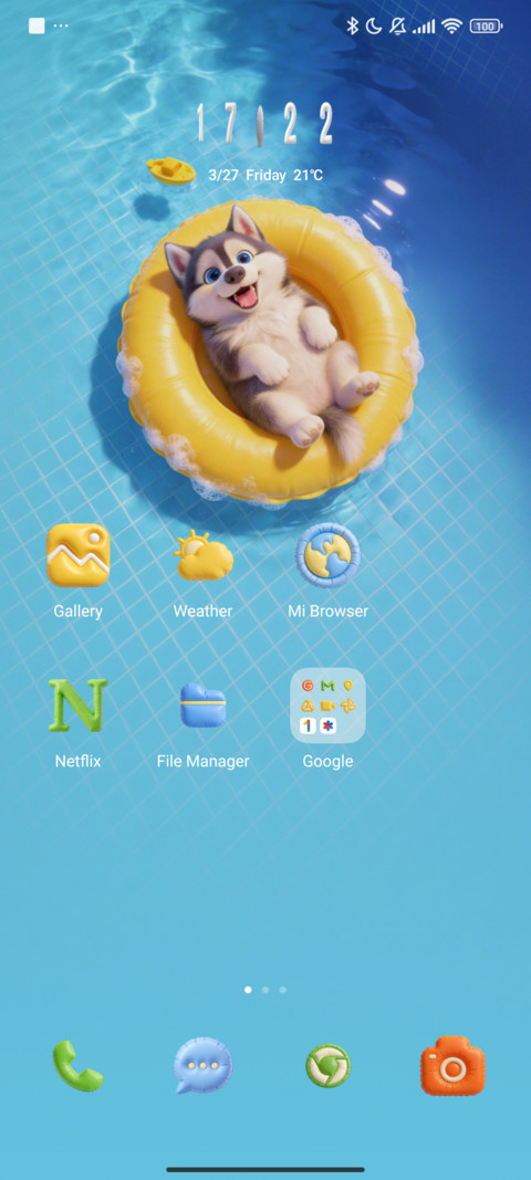 Tobby in the pool screenshot