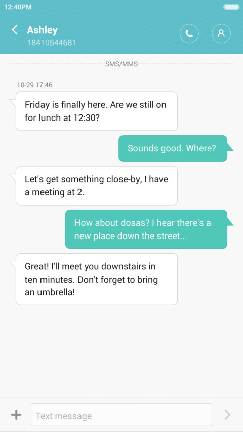 MIUI 7-Ocean Breeze screenshot