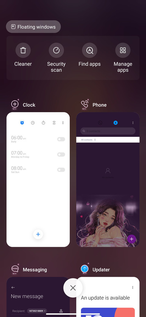 female idol screenshot