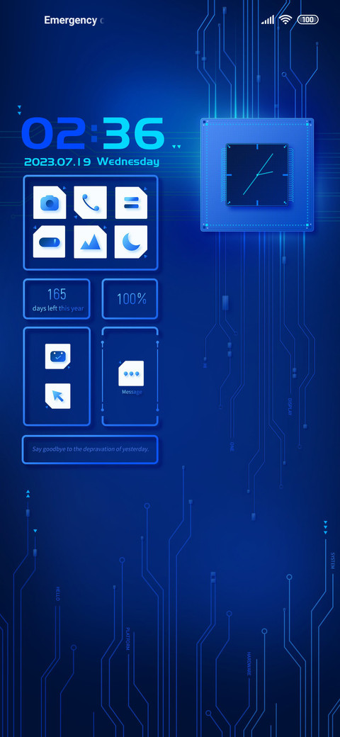 Deep Blue Heart screenshot