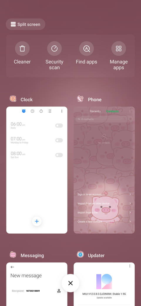 Glowing pig screenshot