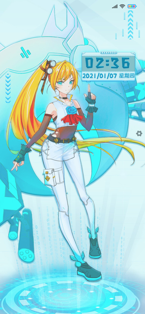 动漫风机械少女 screenshot