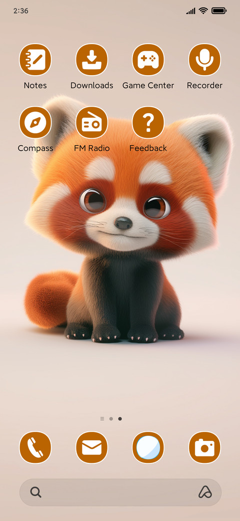 Red panda screenshot