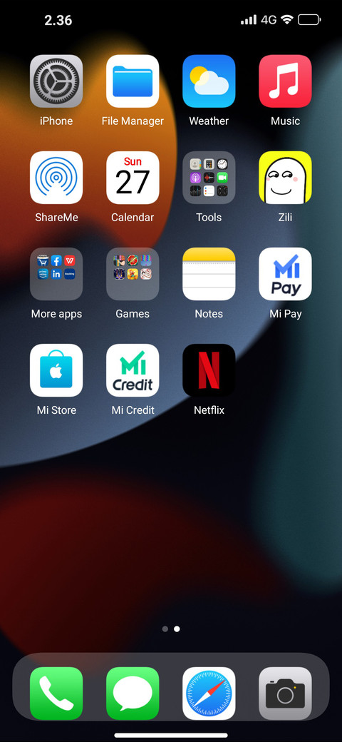 iOS 15.5 screenshot