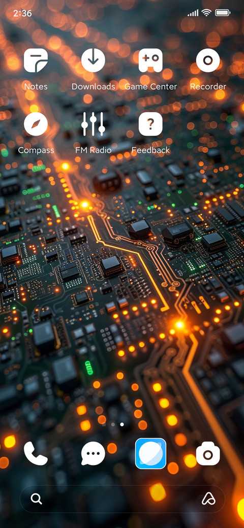 Circuit board screenshot
