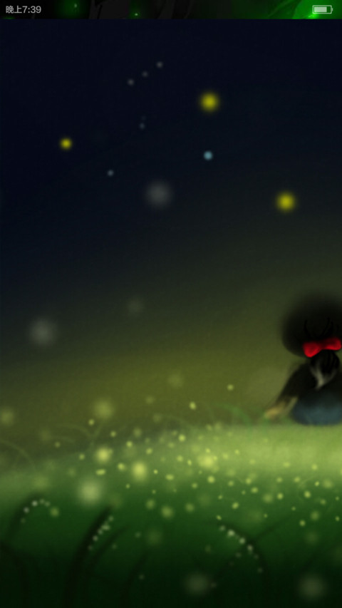 小琢之萤火虫的夏天（动态锁屏+动态主屏+自由桌面） screenshot