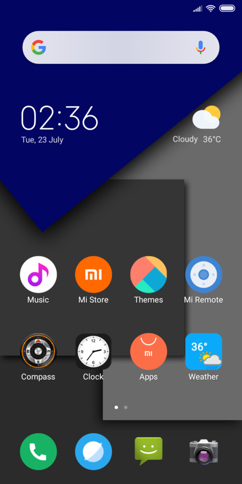 sky darkblue v10 screenshot