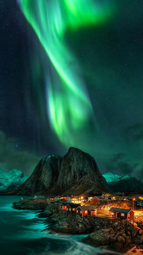 Viewing aurora screenshot