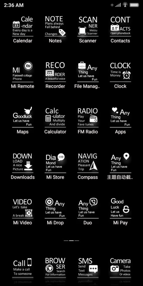 Black and White v2.1 screenshot