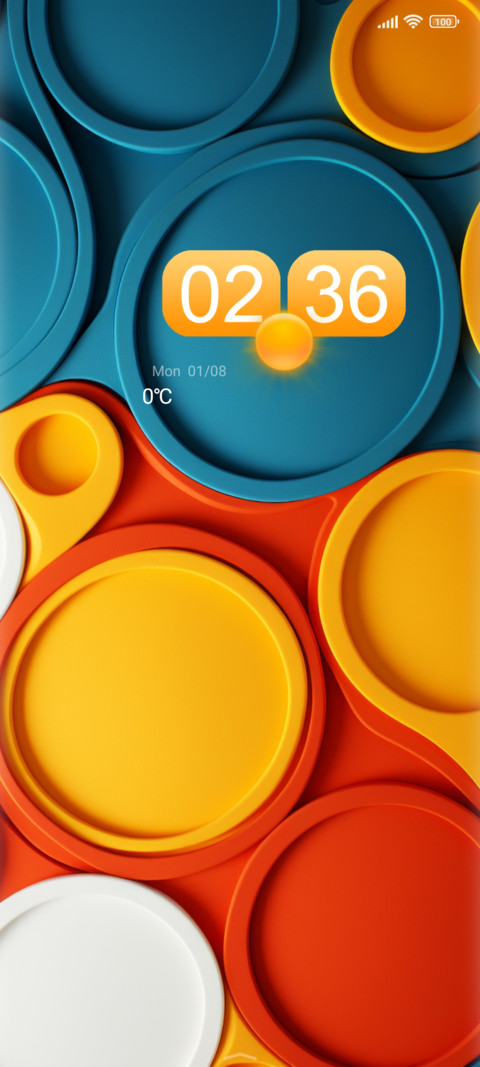 abstract circles screenshot