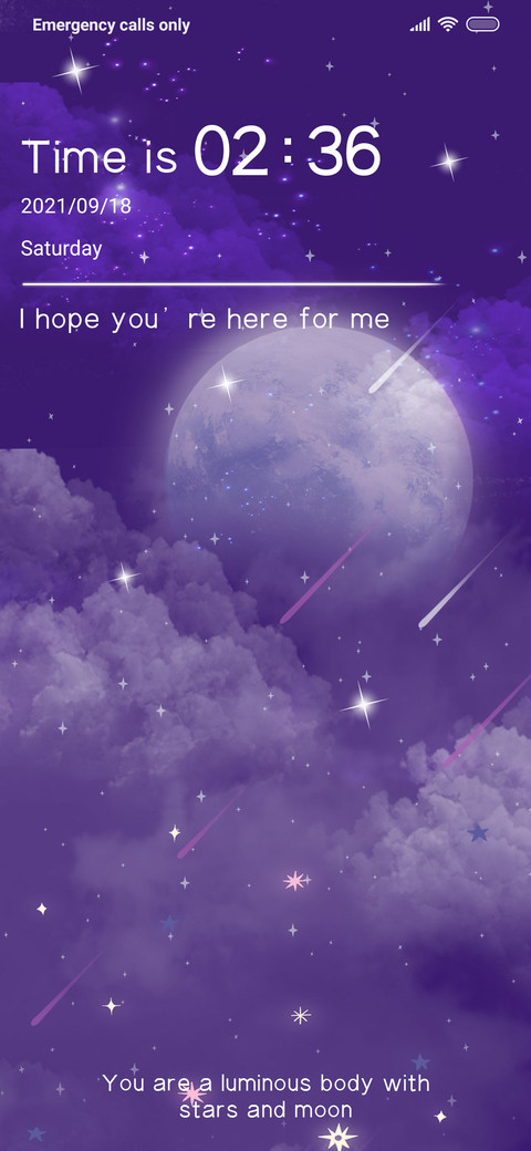 Hazy moon screenshot