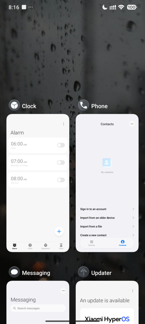 GlassyM screenshot