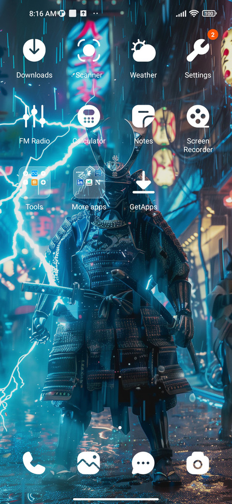 Thunder warrior screenshot