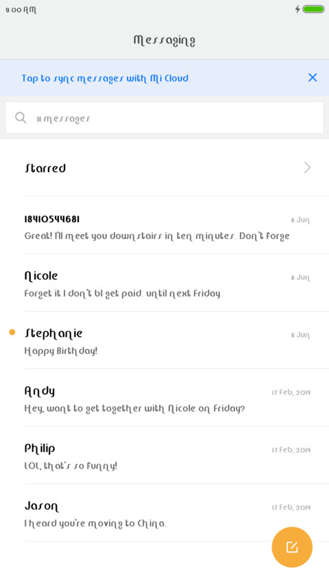 Moby Osmanthus screenshot