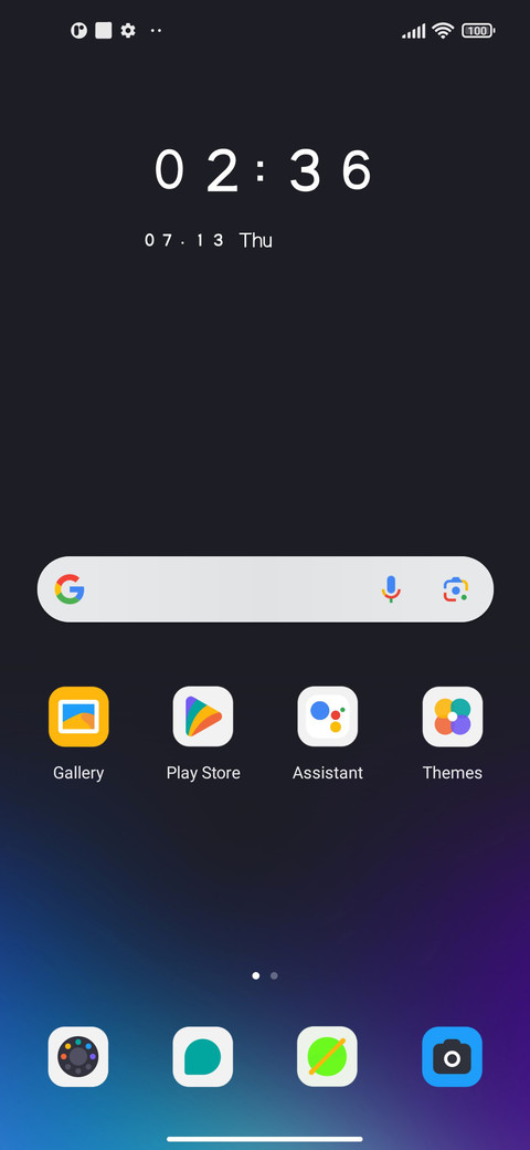 Simple round color screenshot