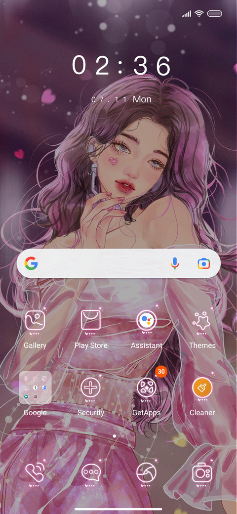 female idol screenshot