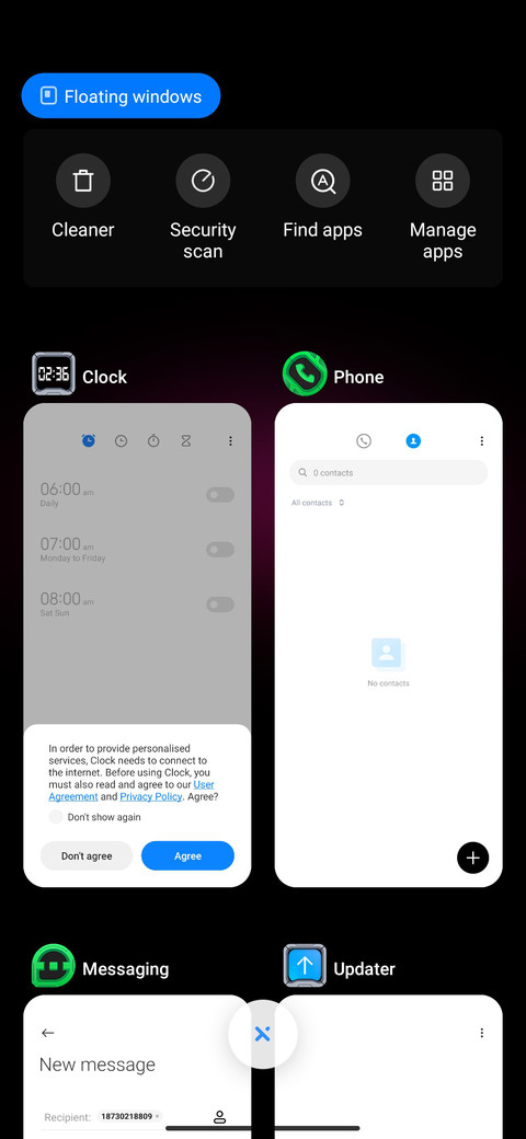 UxOS screenshot