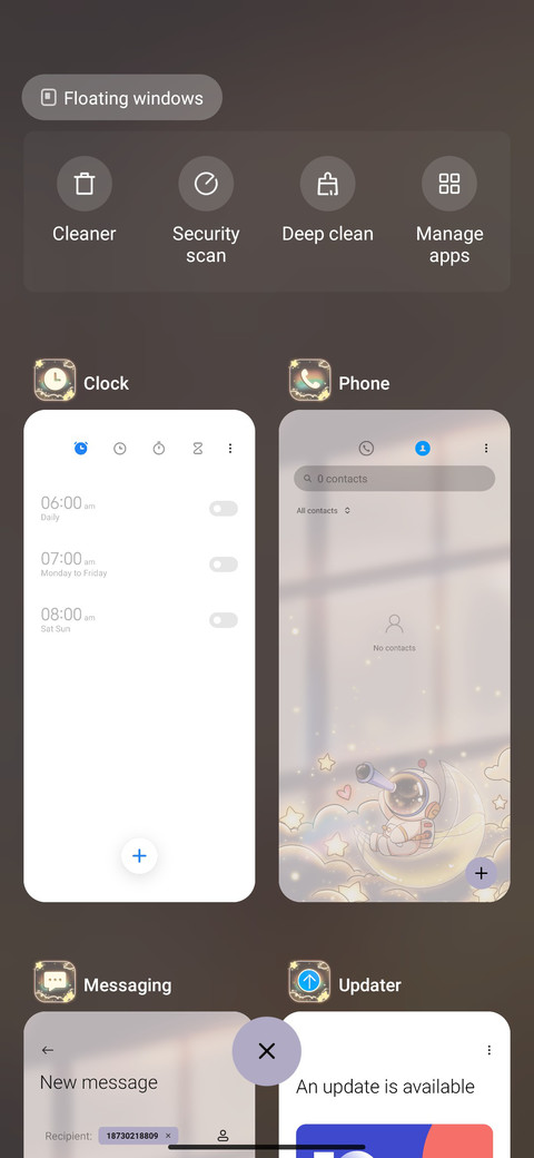 Astronaut light screenshot