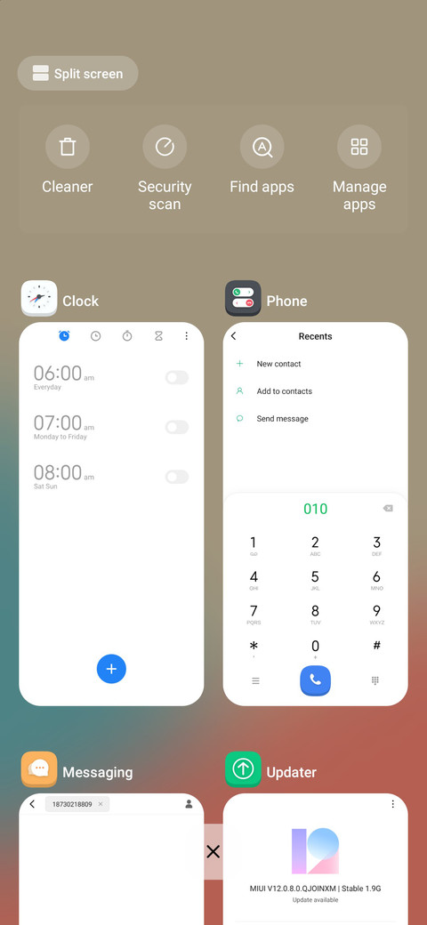 P 10 screenshot