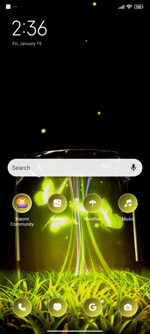 Glowing Butterfly screenshot