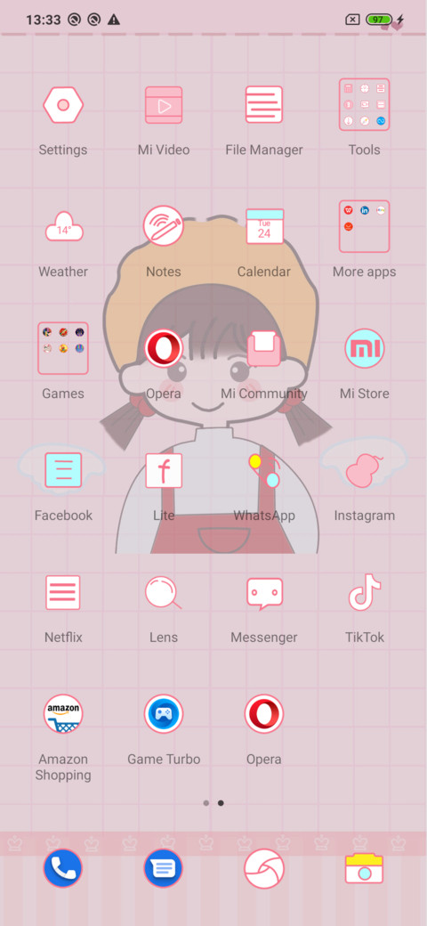Customize screenshot