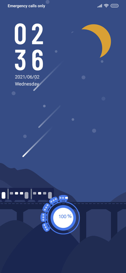 Night train screenshot