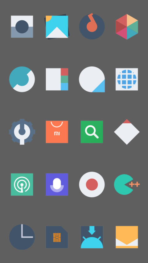 Minimalist screenshot