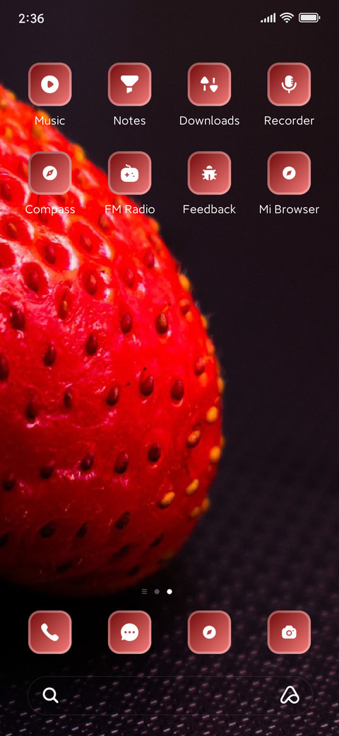 Strawberry screenshot