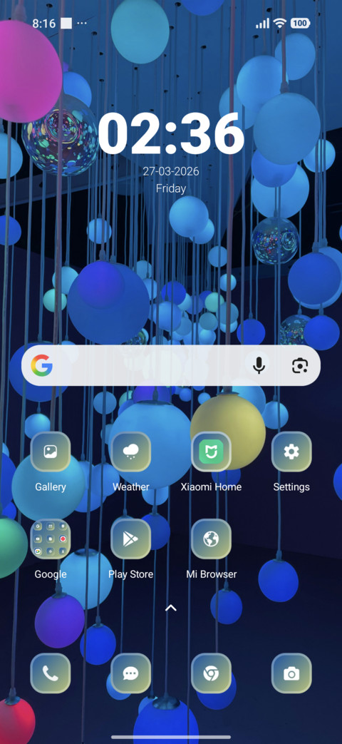 Lighting screenshot