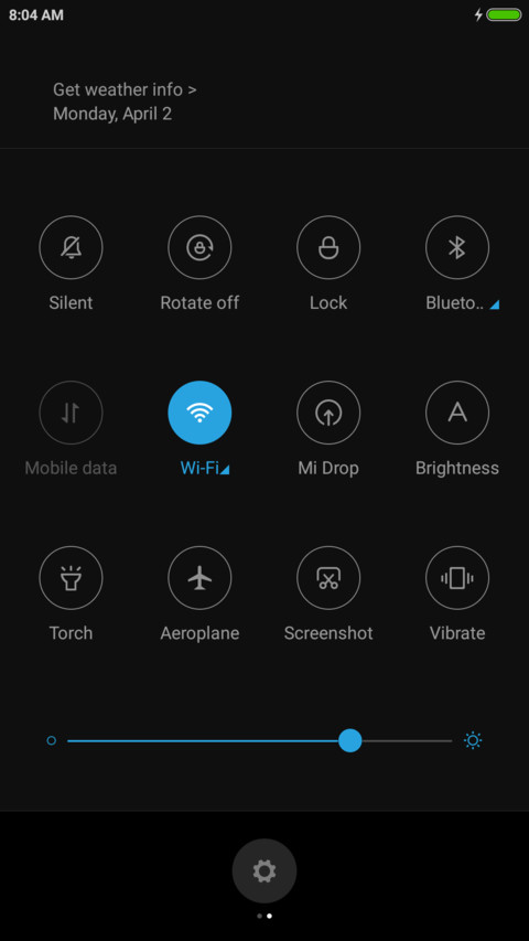 MIUI9-Theme ported MI MAX 2 screenshot