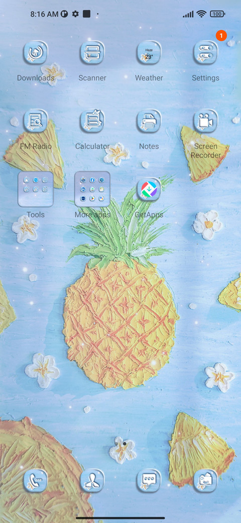 Pineappley screenshot