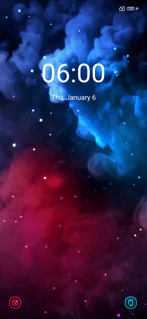 Colorful pigment screenshot