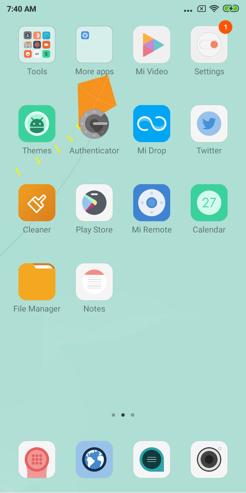 Blue Lime screenshot