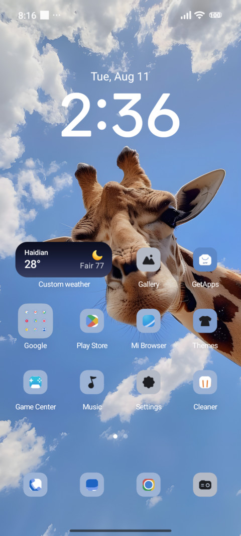 Hello screenshot