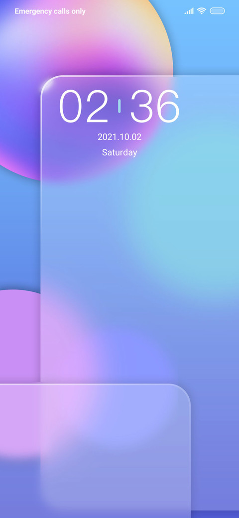 Transparent screenshot