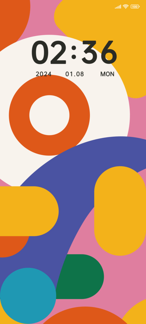 Geometric dot screenshot