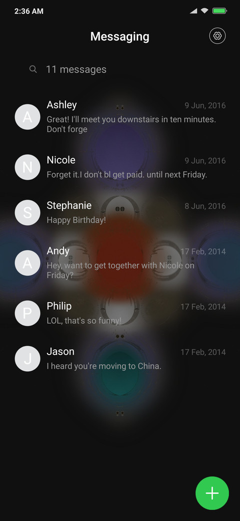 Grey Circles screenshot