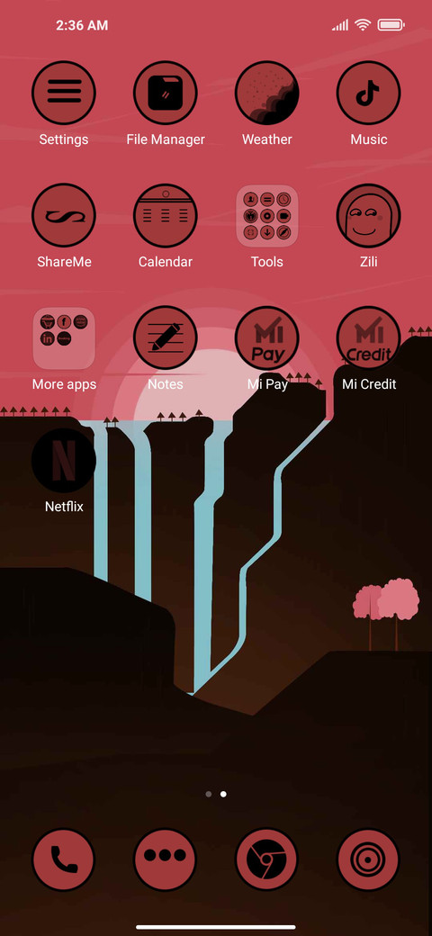 Waterfall screenshot