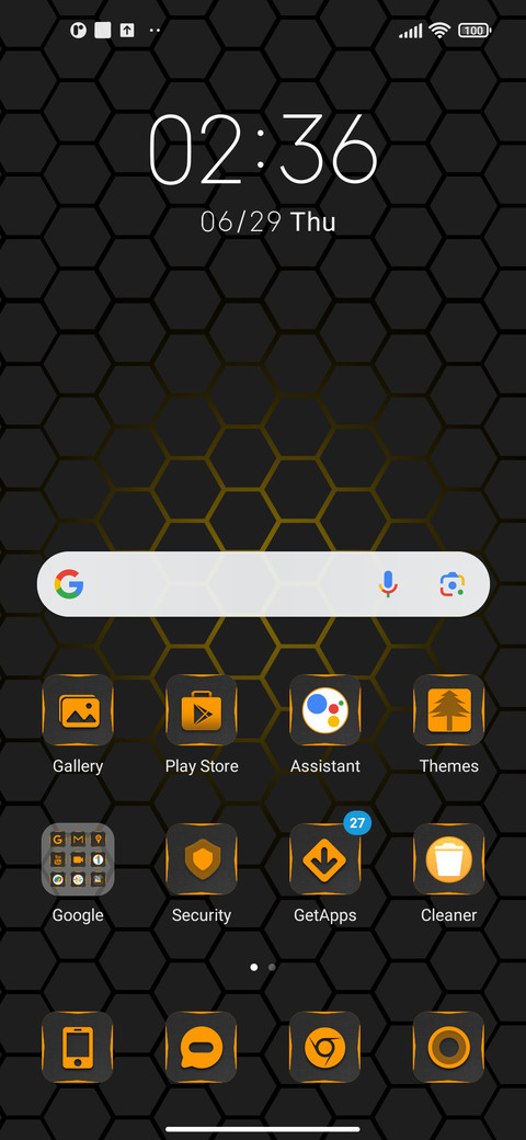 Orange metal screenshot