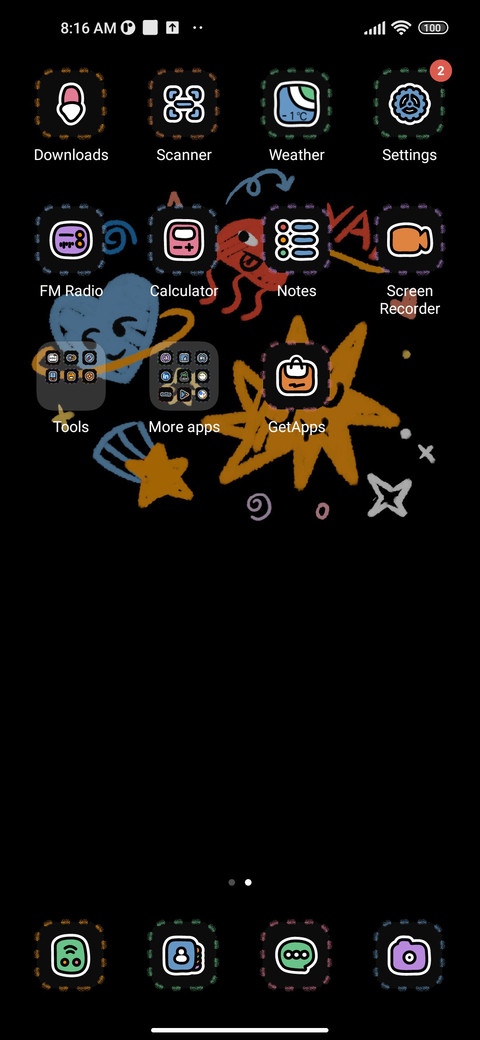 Space Graffiti screenshot